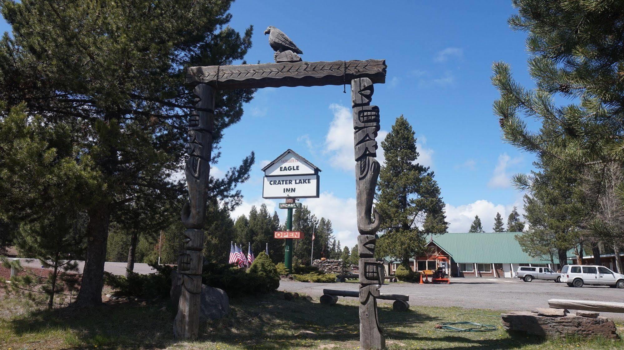 Eagle Crater Lake Inn Chemult Exterior foto